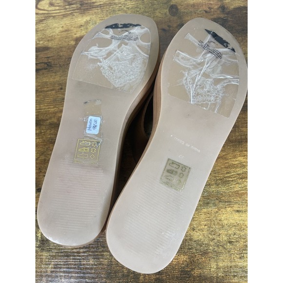 Free People Tan Platform Sandals - Picture 9 of 14